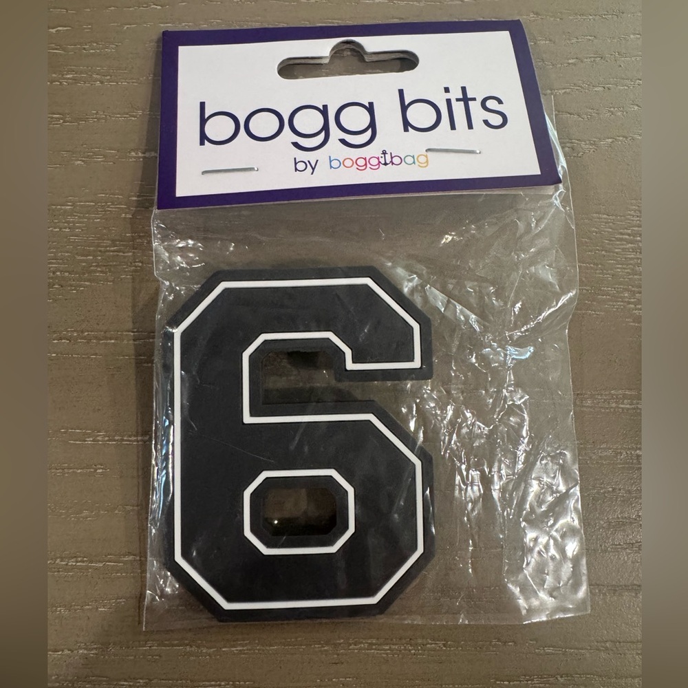NWT BOGG BITS Number 6 Tote Accessory